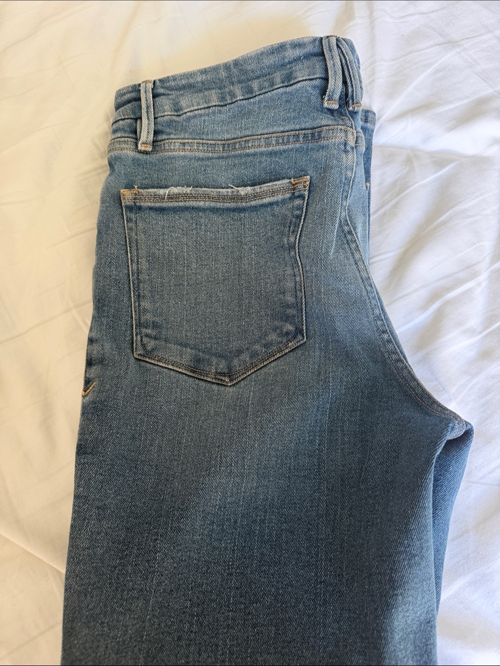 Good American Light Blue High-Rise Women's Jeans